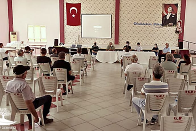 Gömeç Zeytinciler Derneği Sohbet Toplantısı
